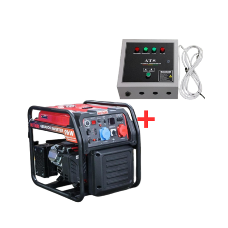 Gerador Gasolina Inverter  9KW/9kVA  + AT...