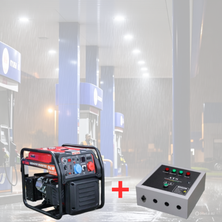 Gerador Gasolina Inverter  9KW/9kVA  + AT...