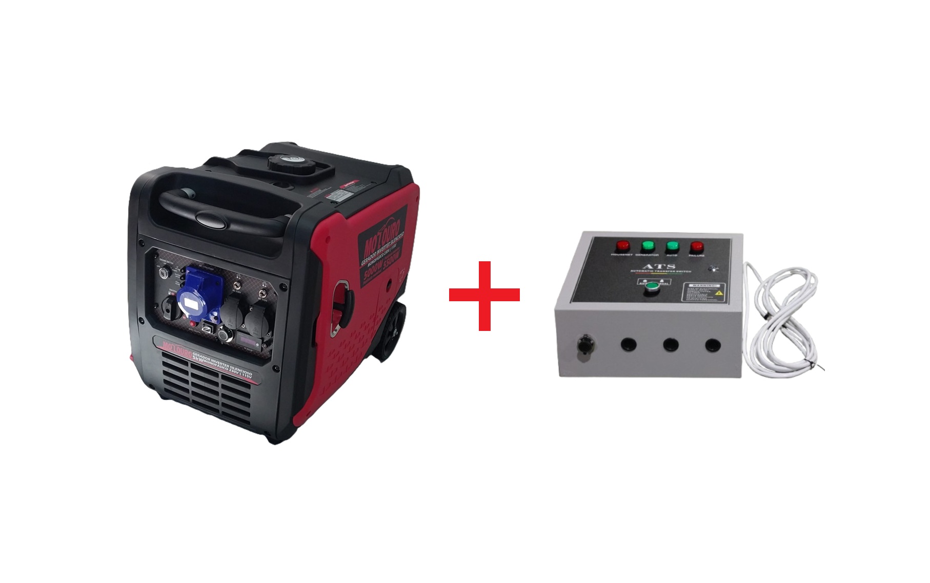 Gerador Gasolina Inverter  5KW/5kVA  Sile...
